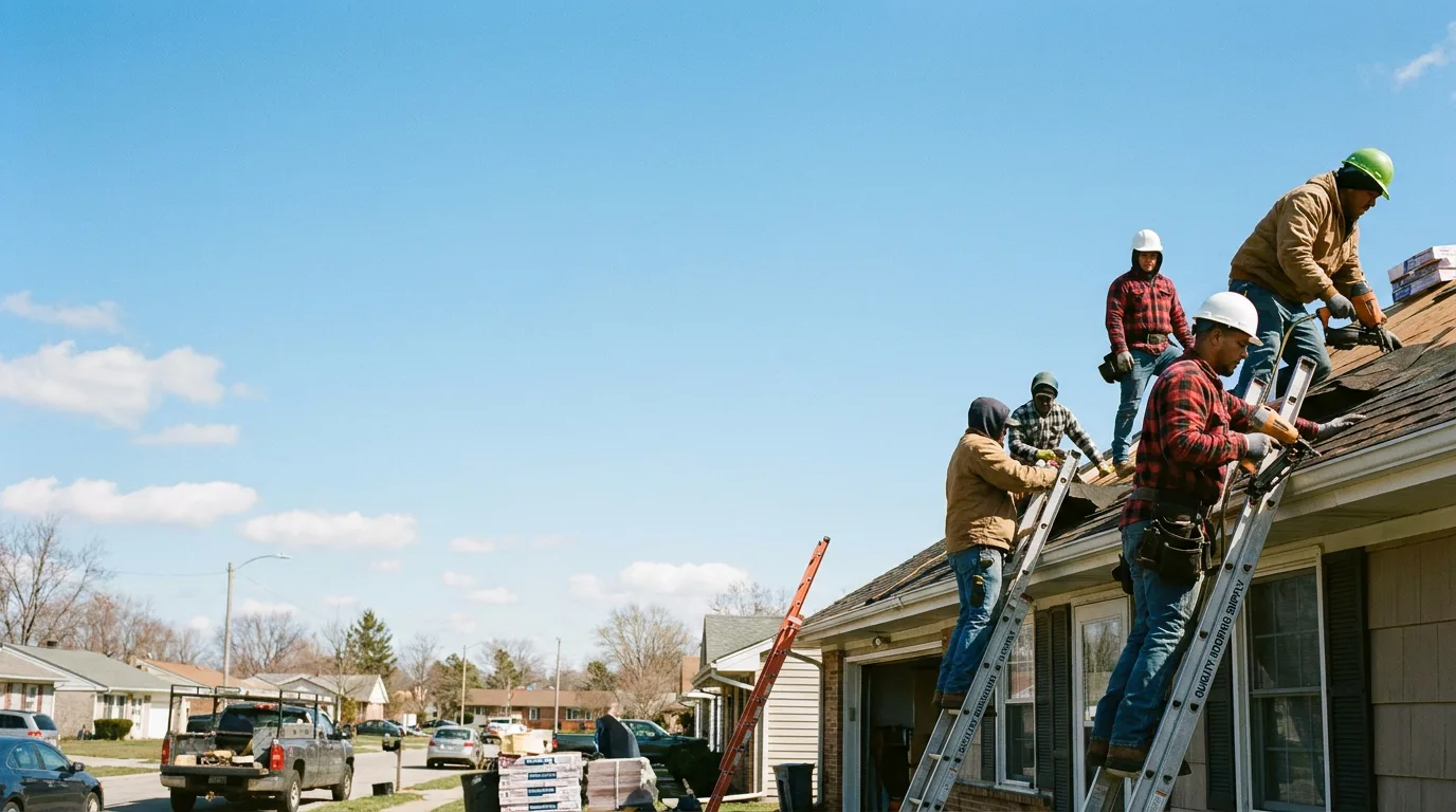 Roofing in Lawrenceville, IL near me